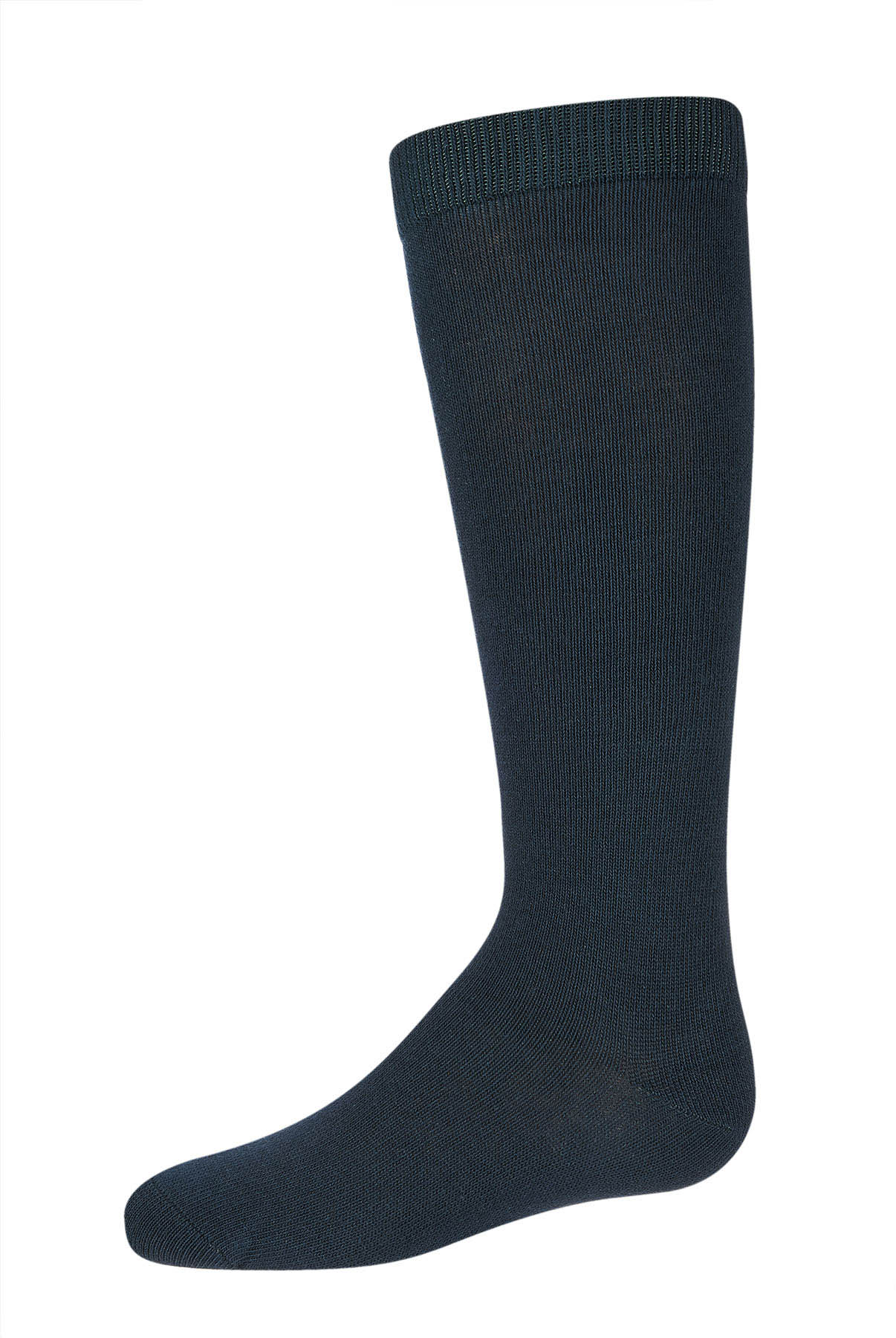 Kid's Basic Cotton Blend Knee High Socks : Color: Dk Hunter