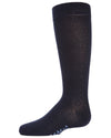 Kid's Basic Cotton Blend Knee High Socks : Color: Navy