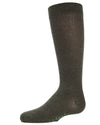 Kid's Basic Cotton Blend Knee High Socks : Color: Olive Heather