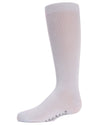 Kid's Basic Cotton Blend Knee High Socks : Color: White