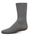 Cable Knit Girls Cotton Blend Knee High Socks : Color: Light Gray