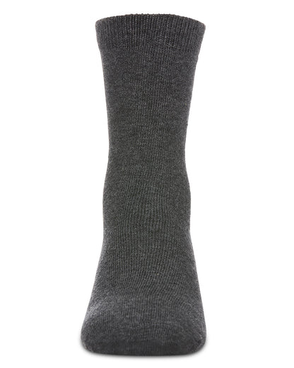 Kids' Basic Cotton Blend Crew Socks
