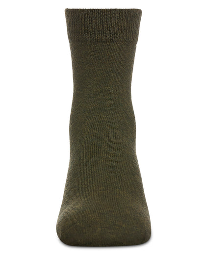 Kids' Basic Cotton Blend Crew Socks