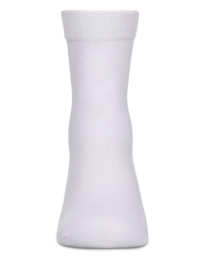Kids' Basic Cotton Blend Crew Socks
