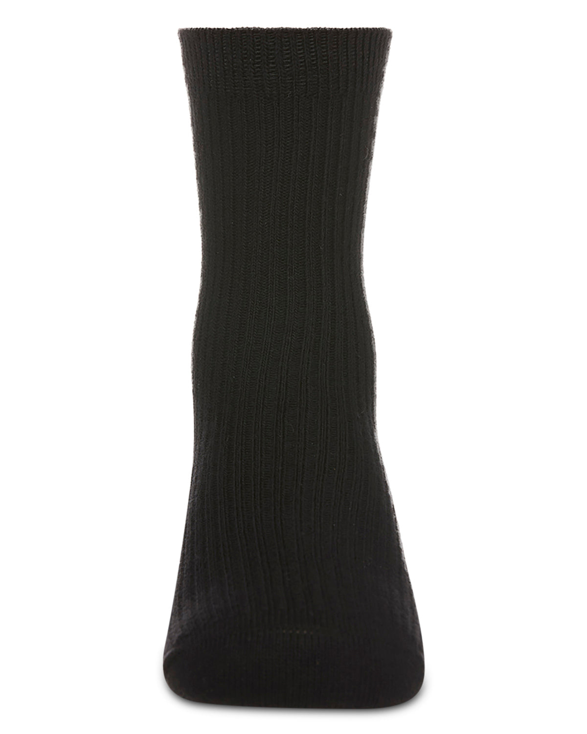 Kids Unisex Ribbed Cotton Rich Crew Socks