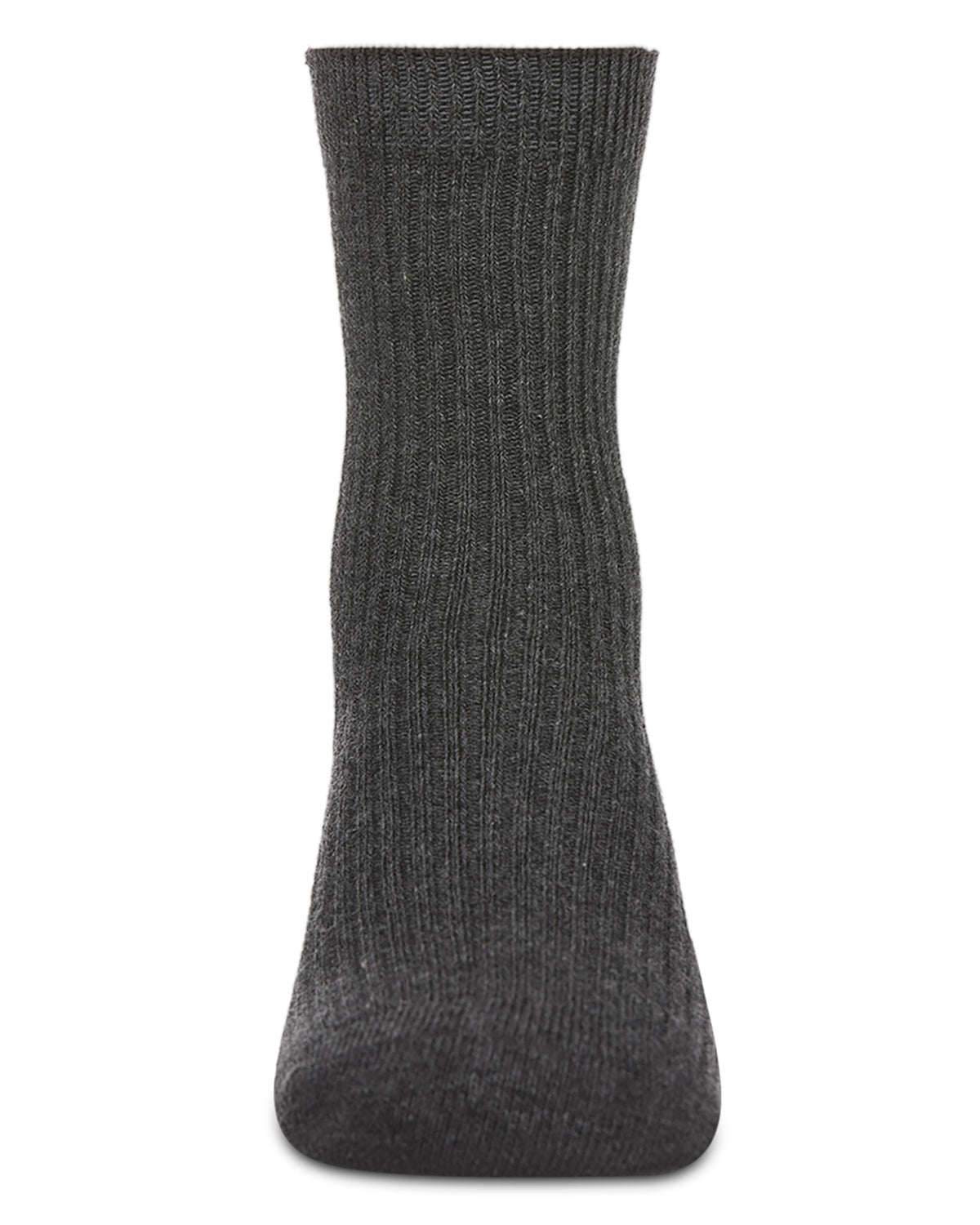 Kids Unisex Ribbed Cotton Rich Crew Socks