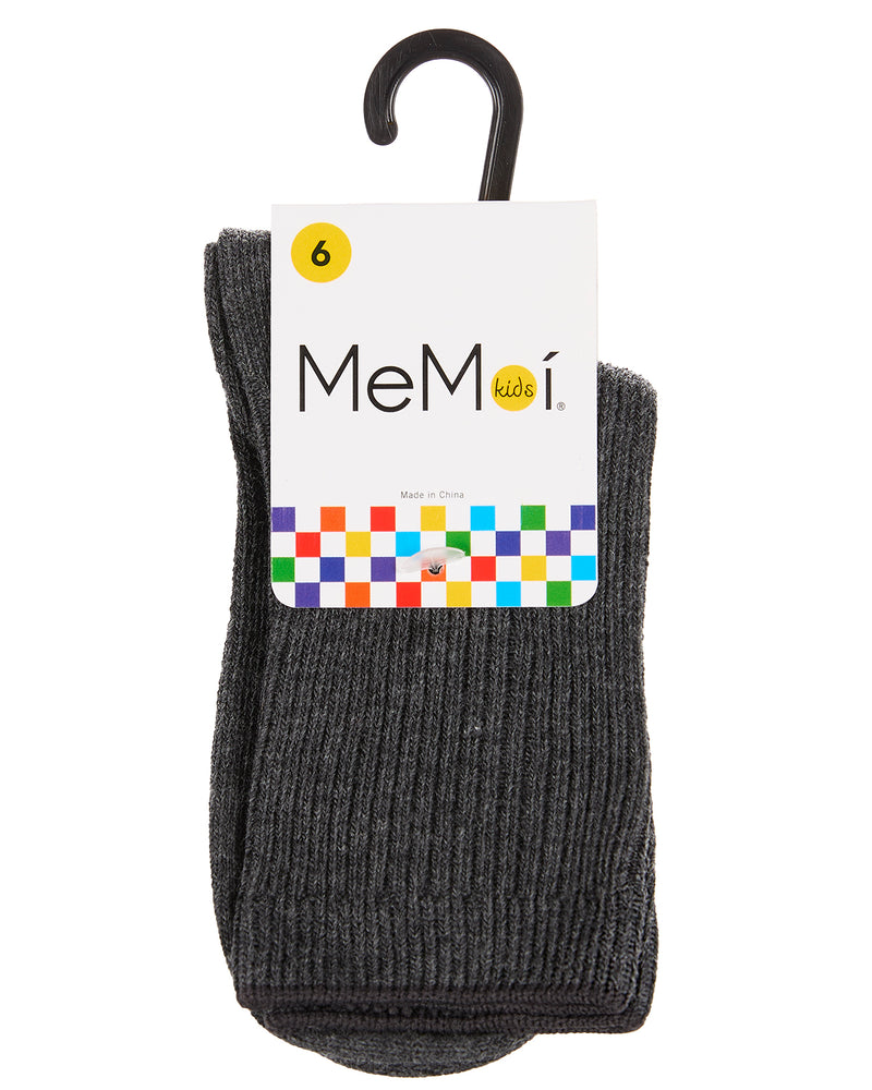 Kids' Basic Cotton Blend Kids Crew Socks