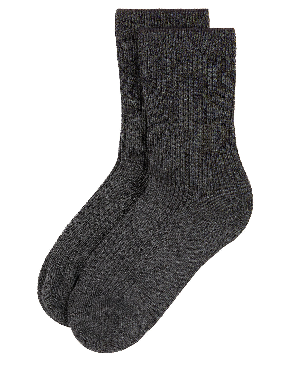 Kids Unisex Ribbed Cotton Rich Crew Socks