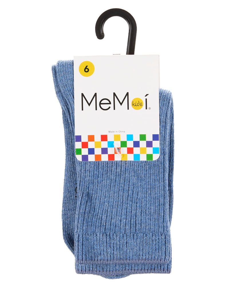 Kids' Basic Cotton Blend Kids Crew Socks