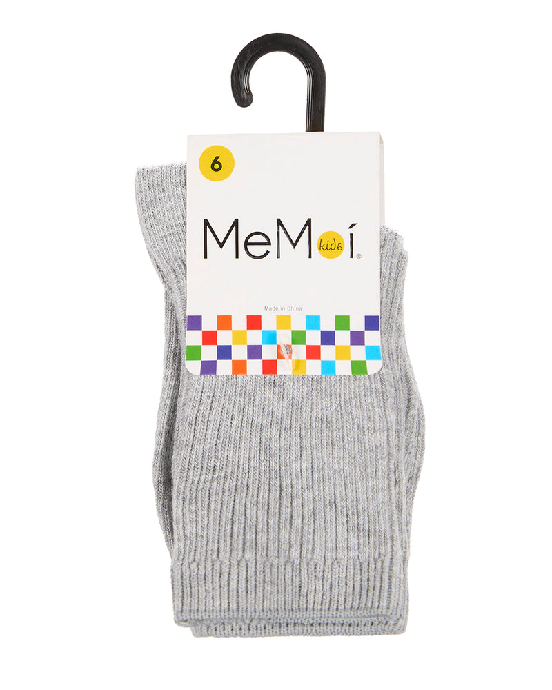 Kids' Basic Cotton Blend Kids Crew Socks