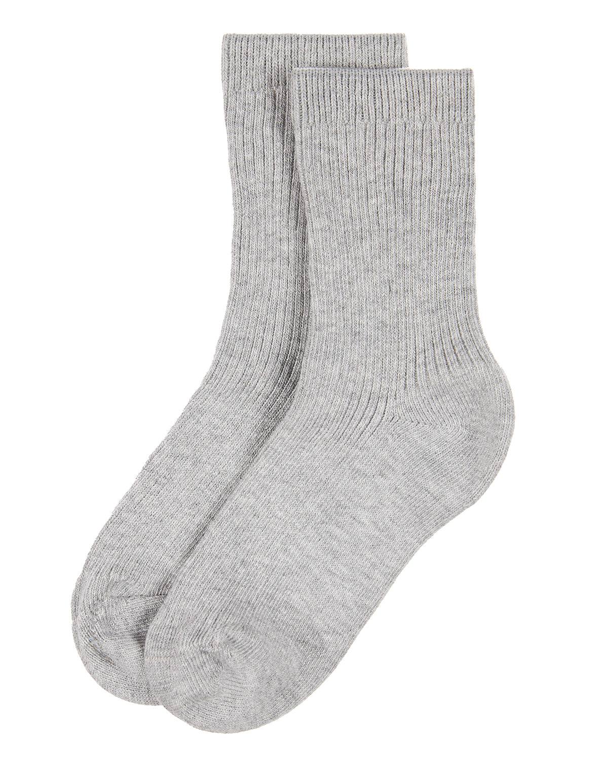 Kids Unisex Ribbed Cotton Rich Crew Socks
