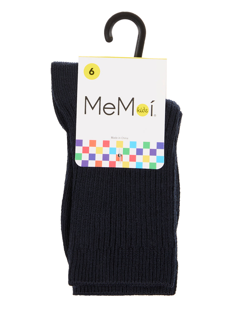 Kids' Basic Cotton Blend Kids Crew Socks