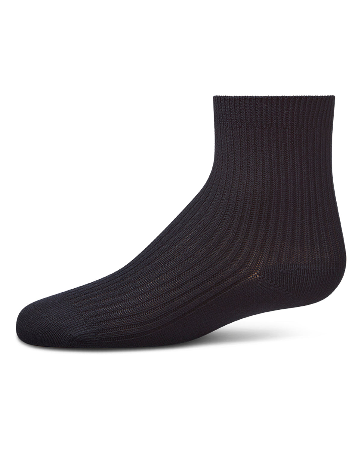 Kids Unisex Ribbed Cotton Rich Crew Socks
