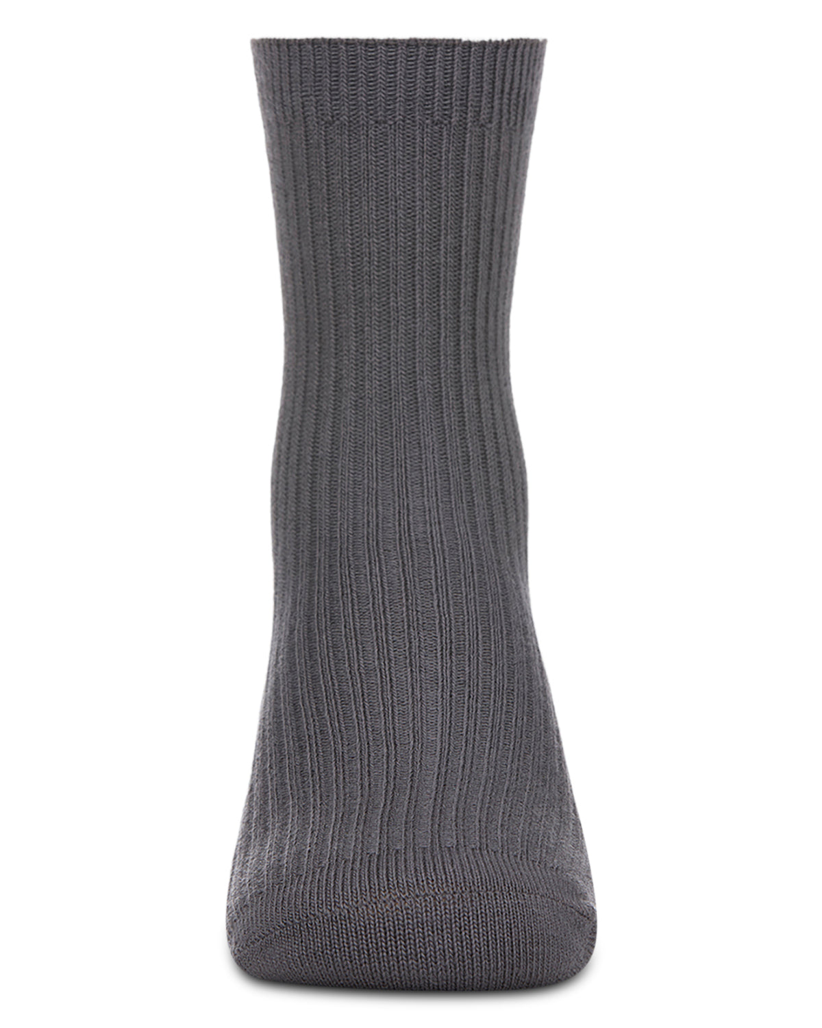 Kids Unisex Ribbed Cotton Rich Crew Socks