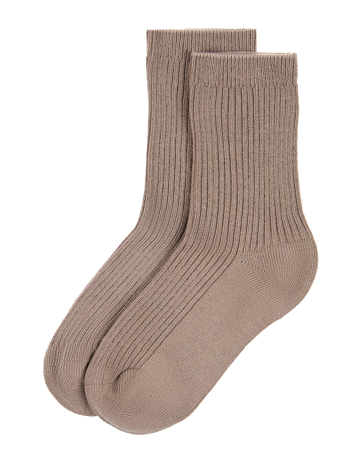 Kids Unisex Ribbed Cotton Rich Crew Socks