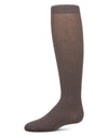 Thin Ribbed Speckled Knee High : Color: Charcoal