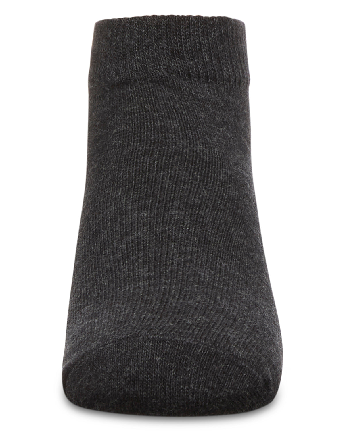 Unisex Cotton Blend Mid-Cut Socks 3-Pack : Color: Charcoal