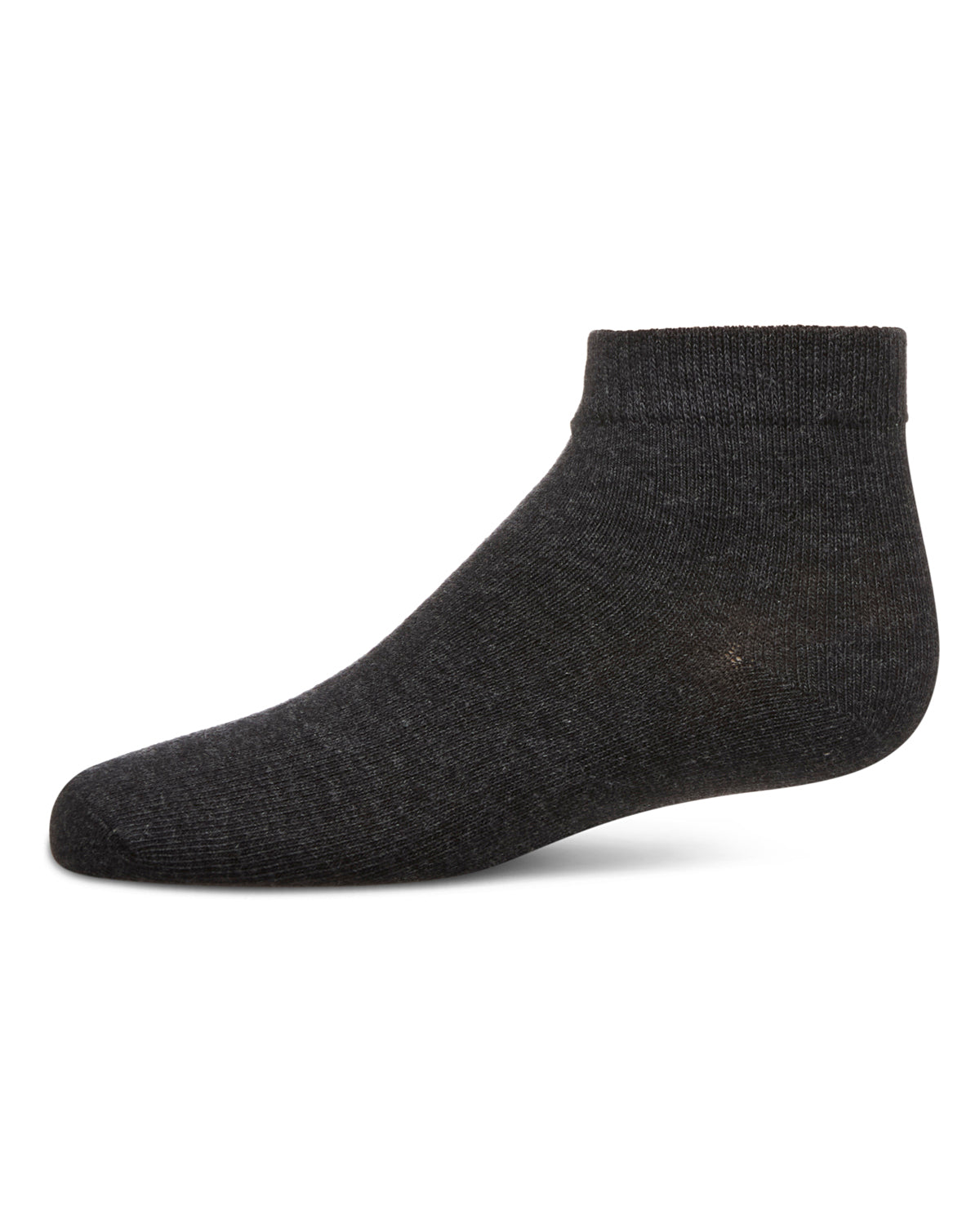 Unisex Cotton Blend Mid-Cut Socks 3-Pack : Color: Charcoal
