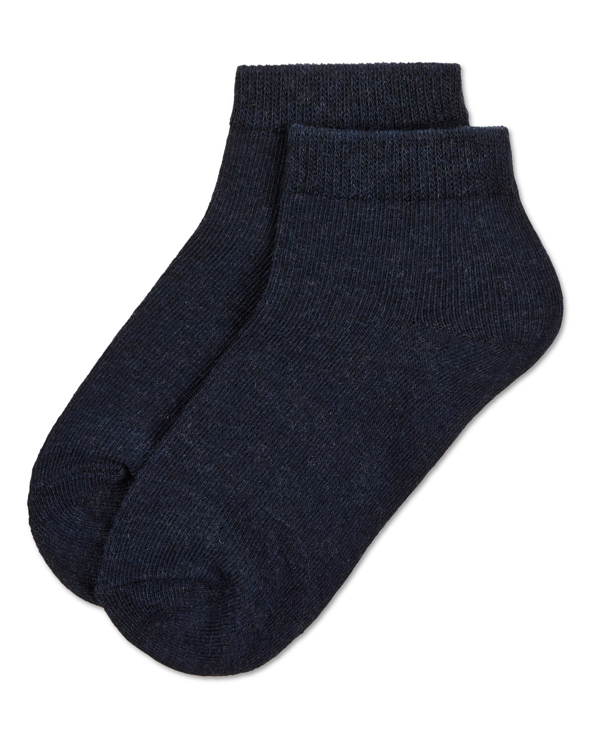 Unisex Cotton Blend Mid-Cut Socks 3-Pack : Color: Denim