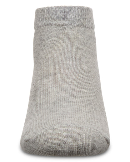 Unisex Cotton Blend Mid-Cut Socks 3-Pack : Color: Light Gray