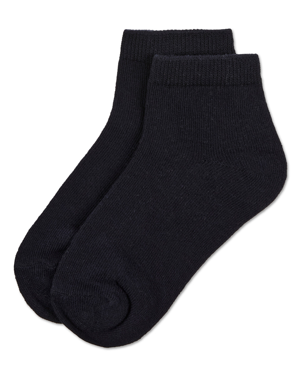 Unisex Cotton Blend Mid-Cut Socks 3-Pack : Color: Navy