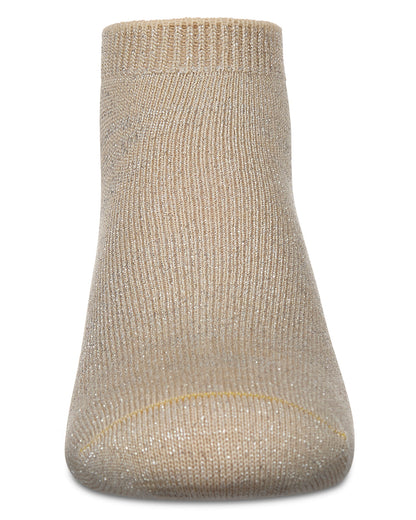 Kids' Basic Soft Rayon from Bamboo Anklet Socks : Color: AlmondLurex