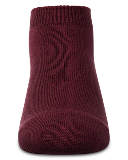 Kids Basic Silky-Soft Rayon-Blend Fine-Gauge Ankle Sock