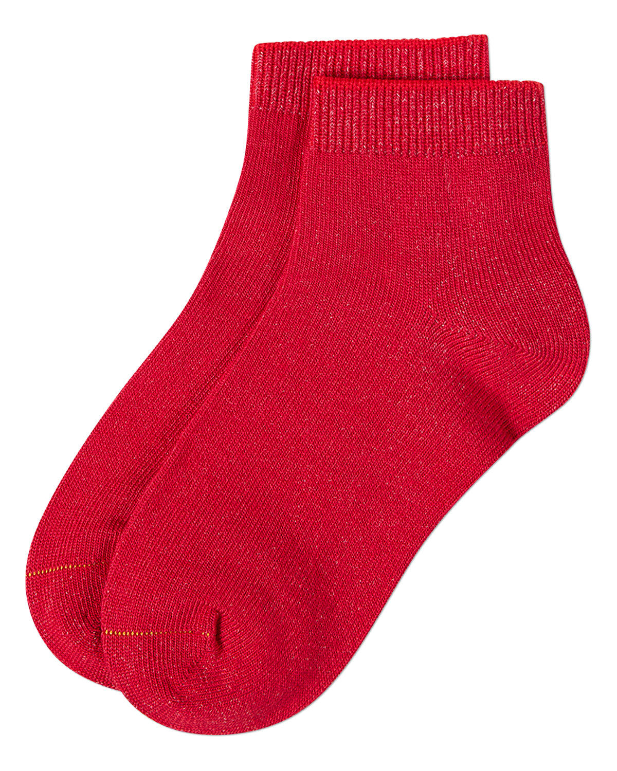 Kids Basic Silky-Soft Rayon-Blend Fine-Gauge Ankle Sock