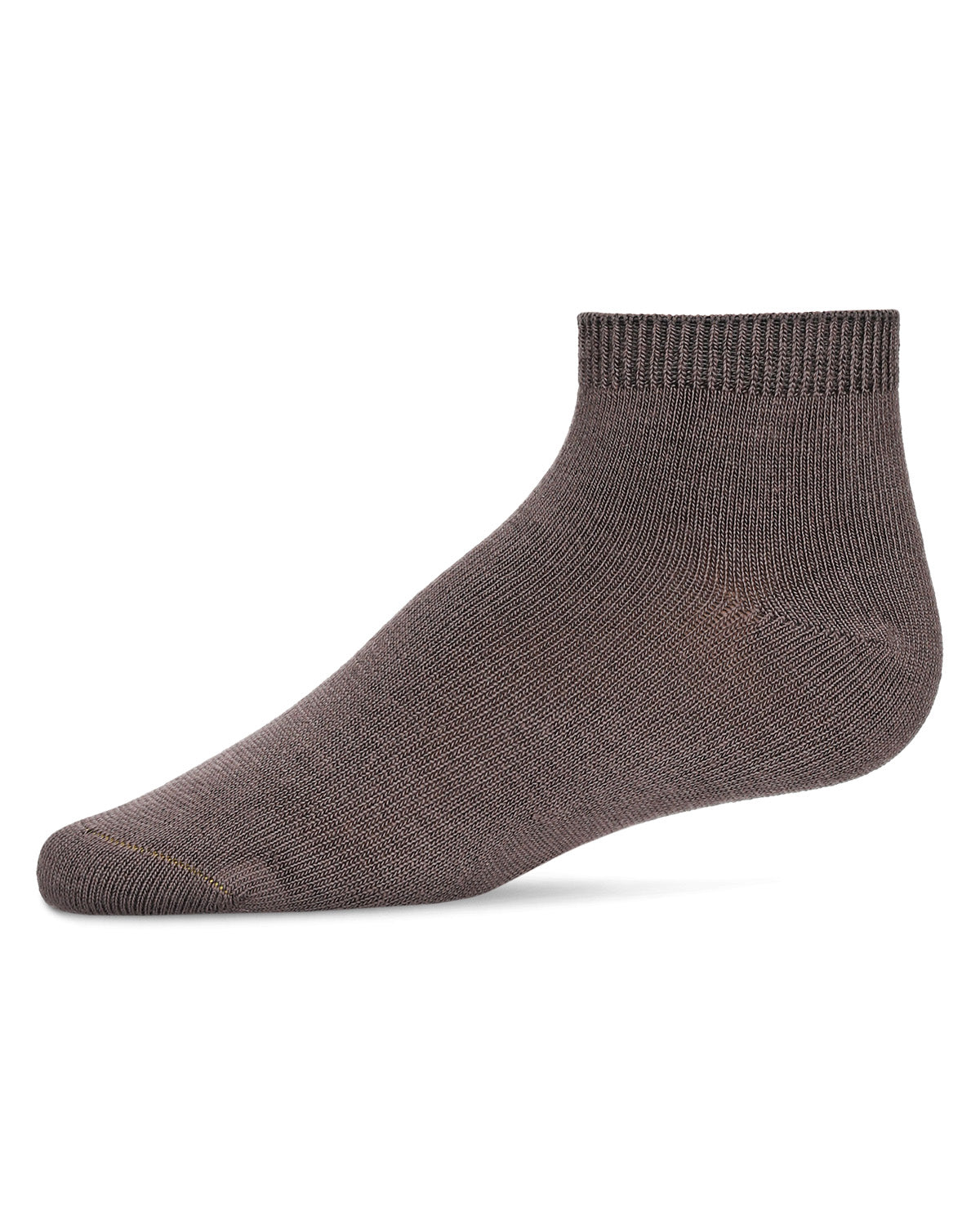 Infant Basic Soft Bamboo-Blend Unisex Anklet Sock : Color: Clay