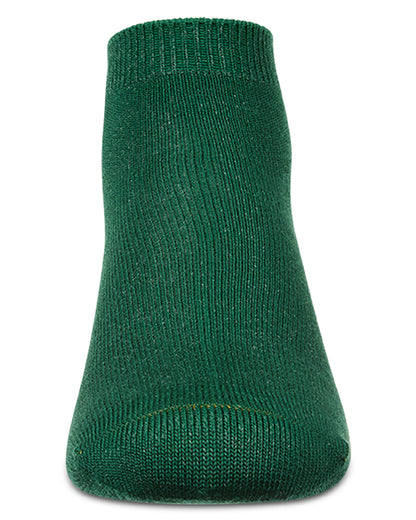 Kids Basic Silky-Soft Rayon-Blend Fine-Gauge Ankle Sock