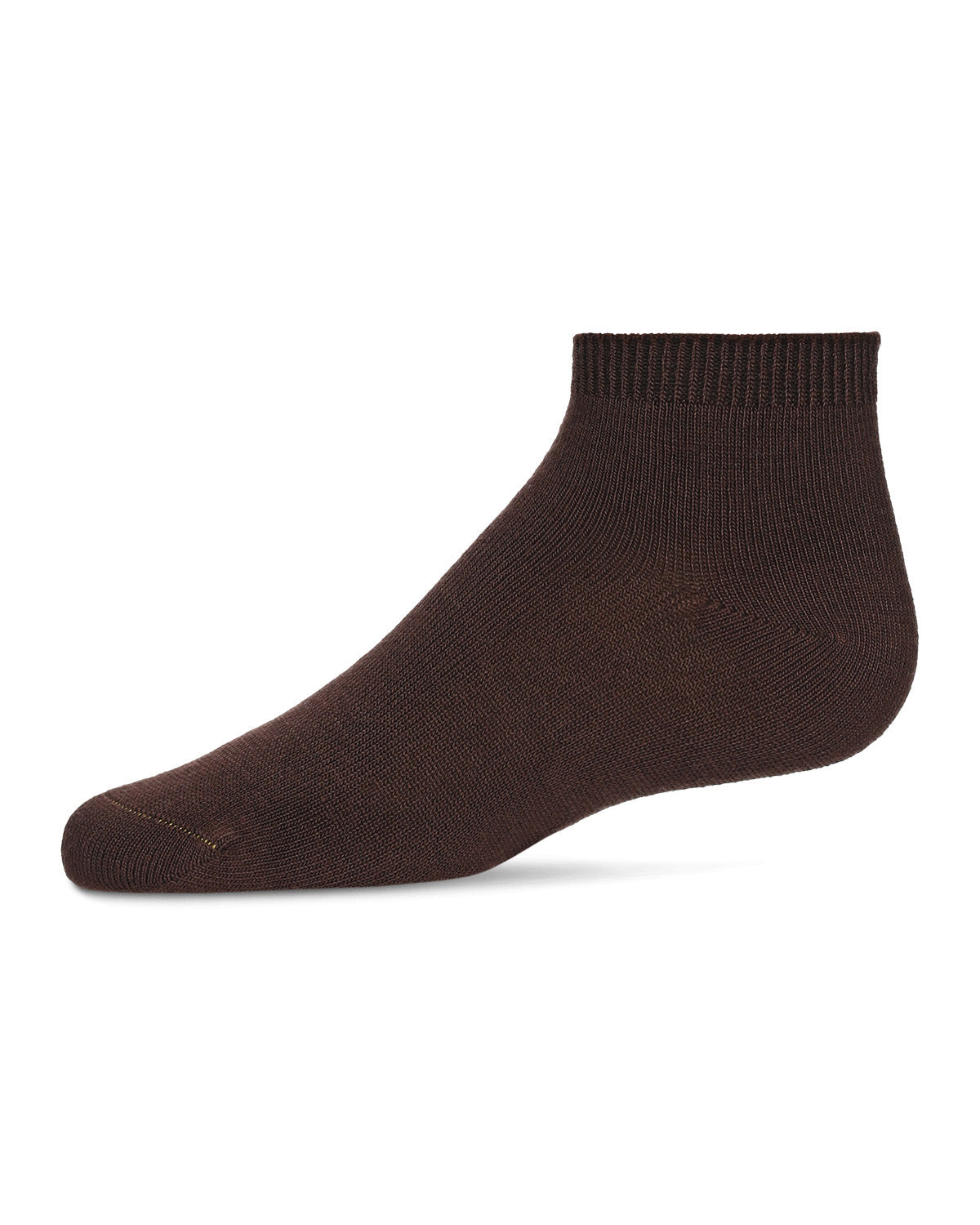 Infant Basic Soft Bamboo-Blend Unisex Anklet Sock : Color: Fudge