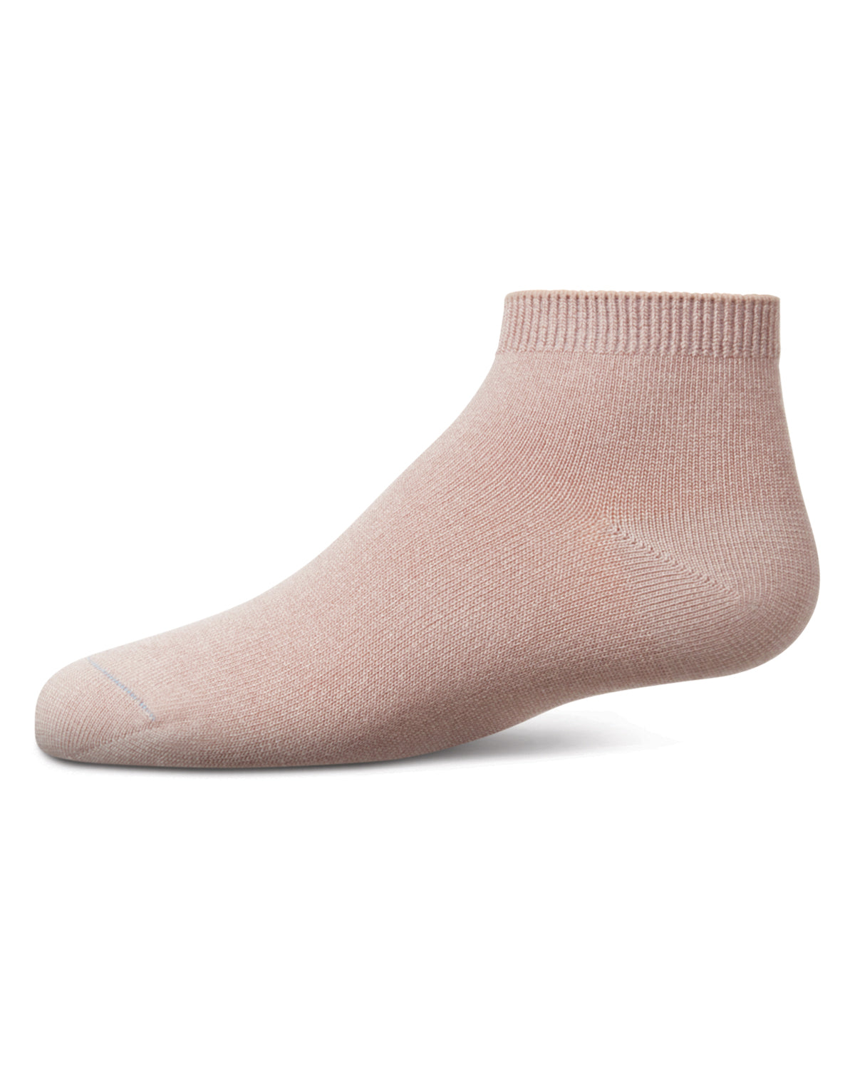 Children's Basic Soft Rayon from Bamboo Anklet Socks : Color: Light Mauve