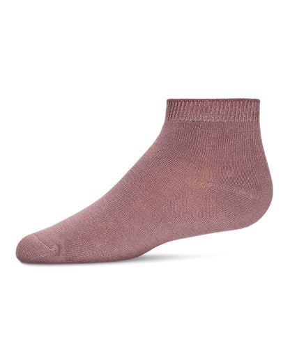Children's Basic Soft Rayon from Bamboo Anklet Socks : Color: Orchid