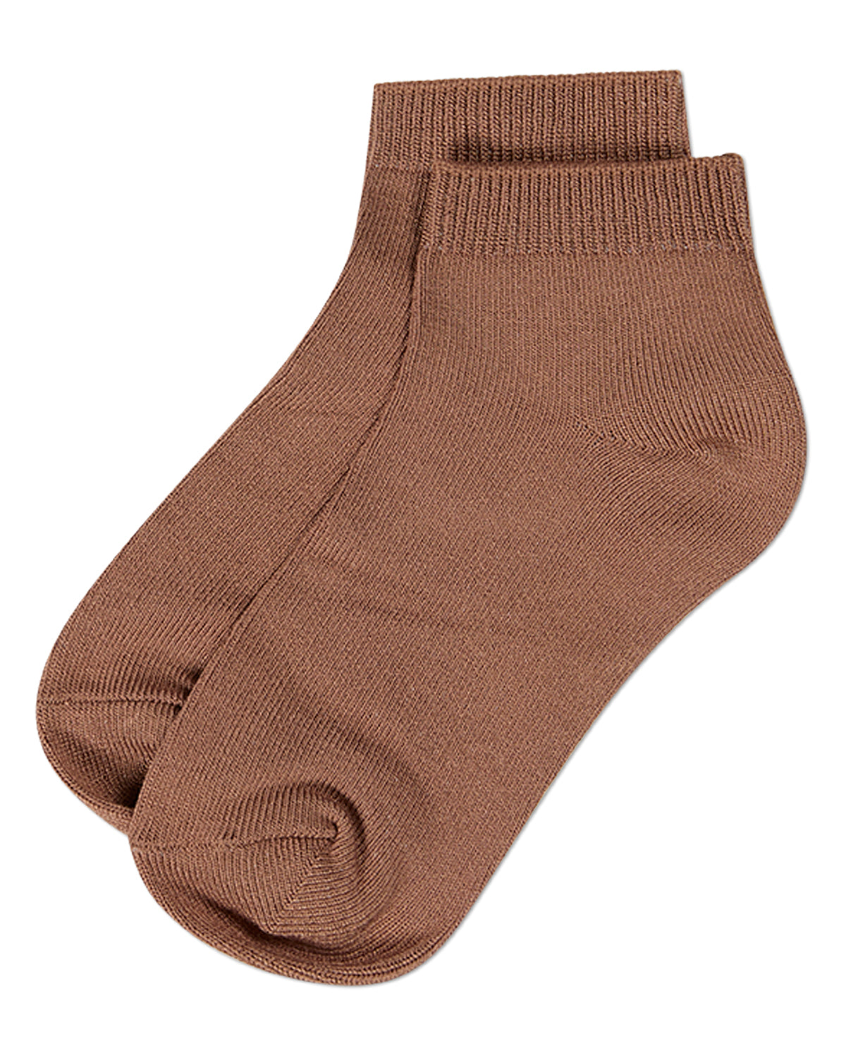 Kids Basic Silky-Soft Rayon-Blend Fine-Gauge Ankle Sock