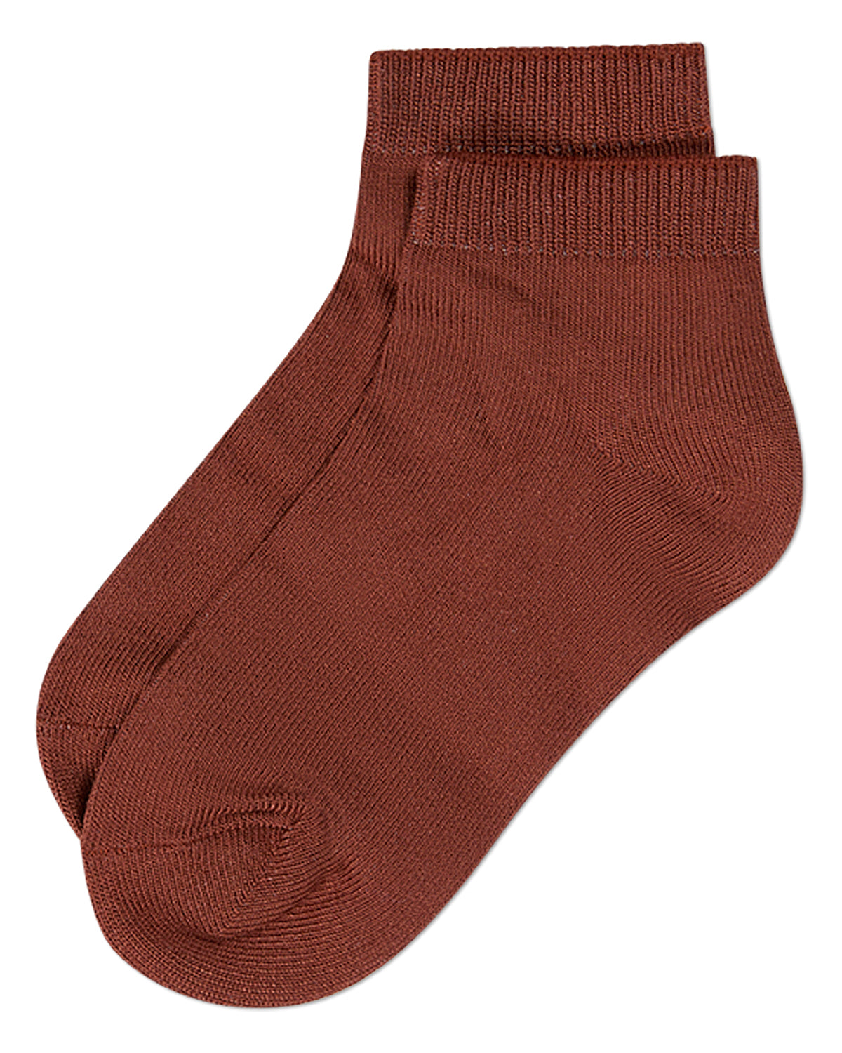 Kids Basic Silky-Soft Rayon-Blend Fine-Gauge Ankle Sock