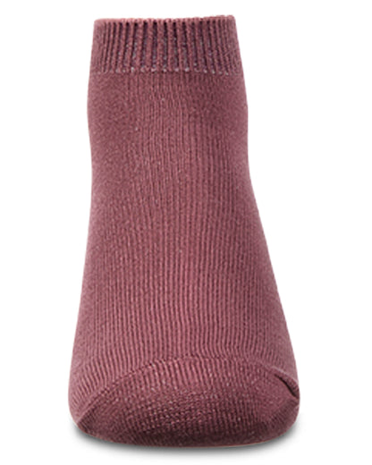 Kids Basic Silky-Soft Rayon-Blend Fine-Gauge Ankle Sock