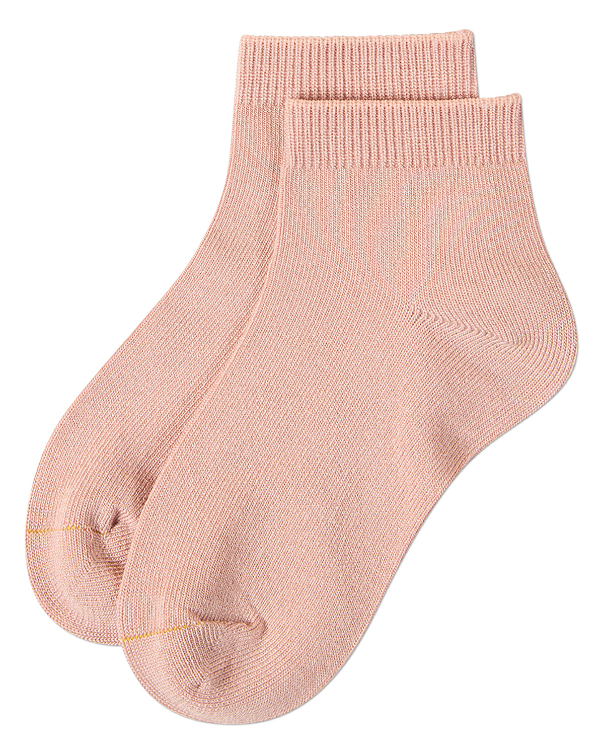 Kids Basic Silky-Soft Rayon-Blend Fine-Gauge Ankle Sock