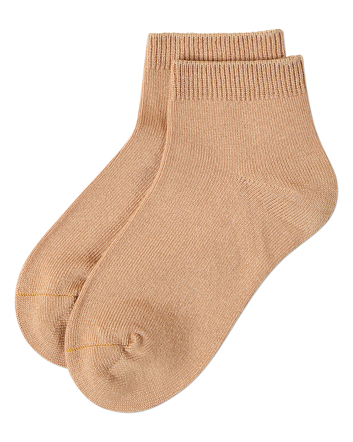 Kids Basic Silky-Soft Rayon-Blend Fine-Gauge Ankle Sock