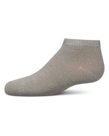 Kids Basic Silky-Soft Rayon-Blend Fine-Gauge Ankle Sock