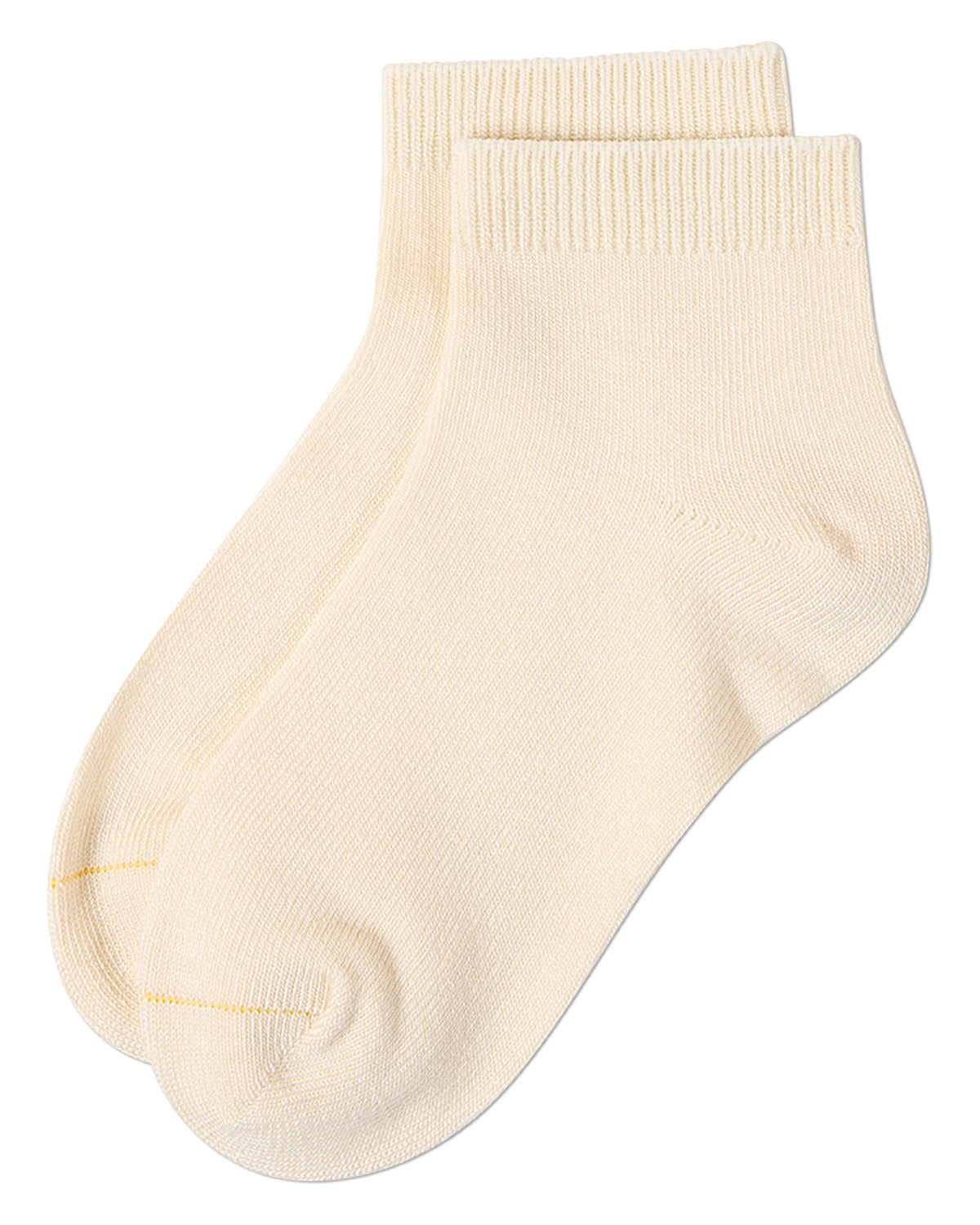 Kids Basic Silky-Soft Rayon-Blend Fine-Gauge Ankle Sock