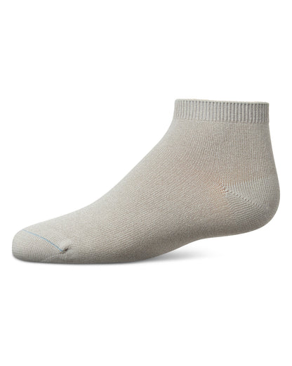 Children's Basic Soft Rayon from Bamboo Anklet Socks : Color: Stone