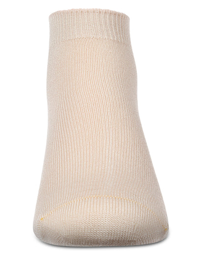 Kids Basic Silky-Soft Rayon-Blend Fine-Gauge Ankle Sock
