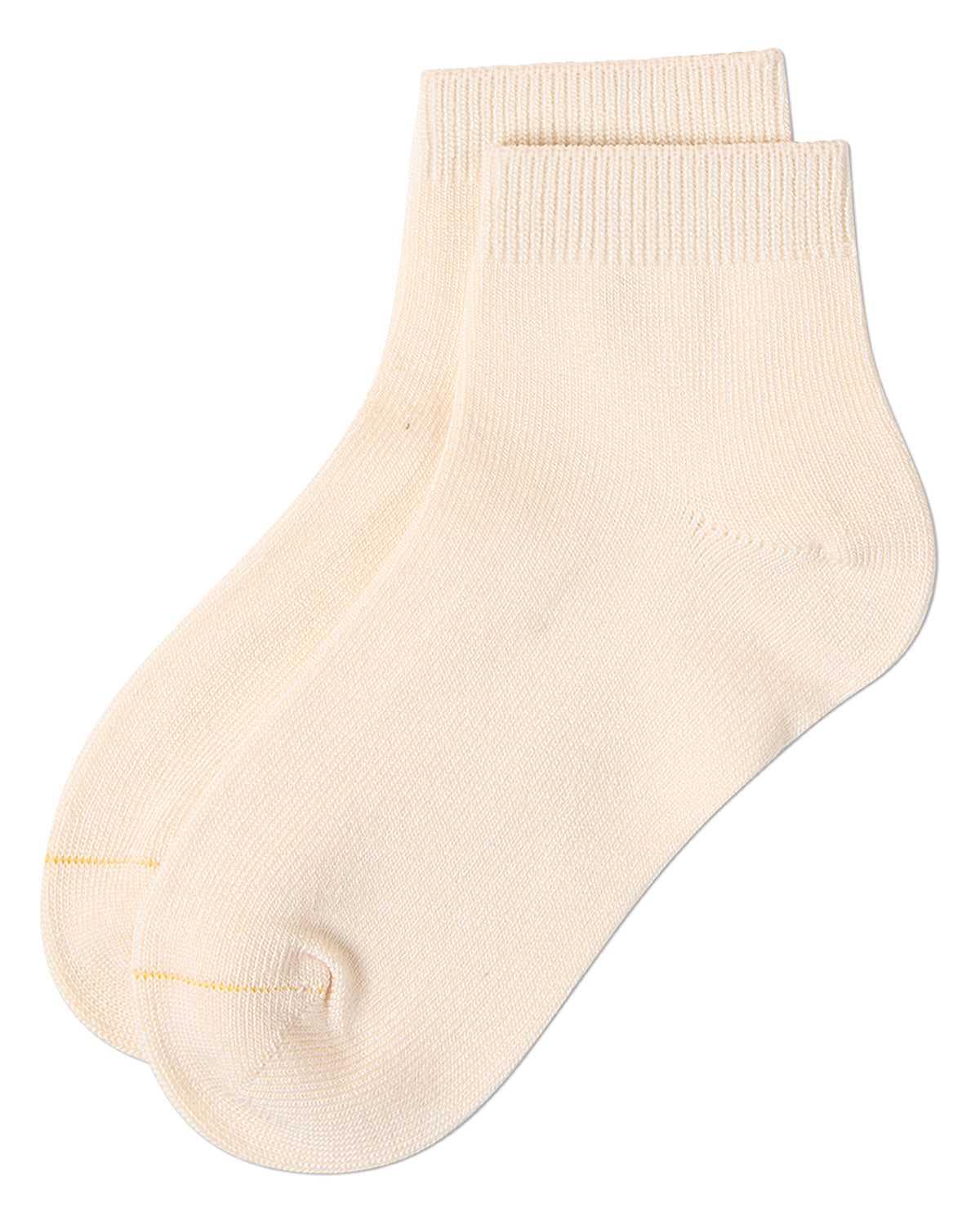 Kids Basic Silky-Soft Rayon-Blend Fine-Gauge Ankle Sock