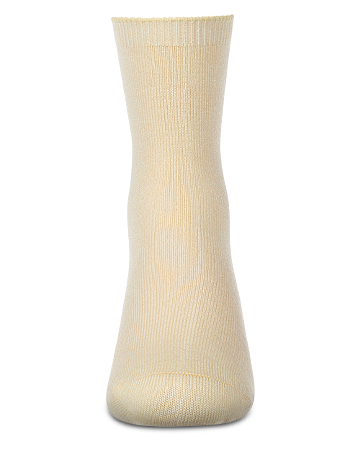 Kids Fine-Gauge Ribbed Rayon-Blend Basic Crew Sock, Assorted Colors