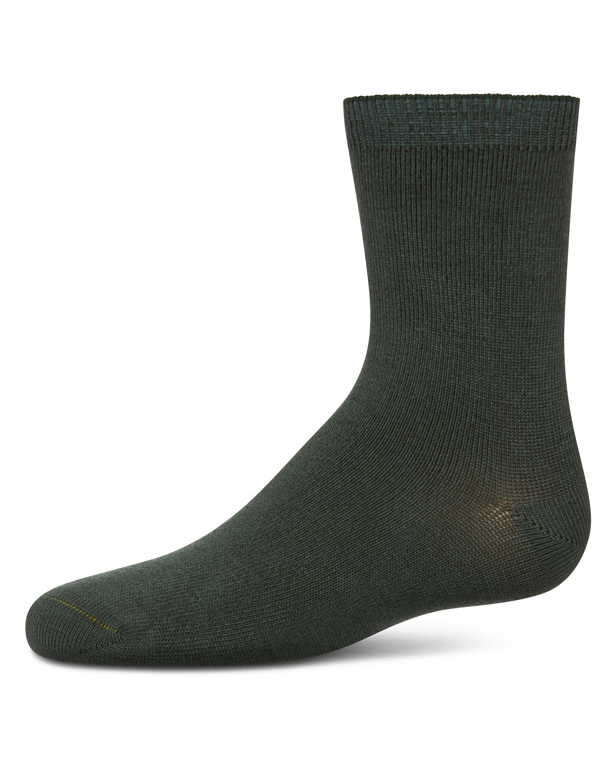 Toddler's and Kids' Basic Soft Rayon from Bamboo Crew Socks : Color: Cilantro