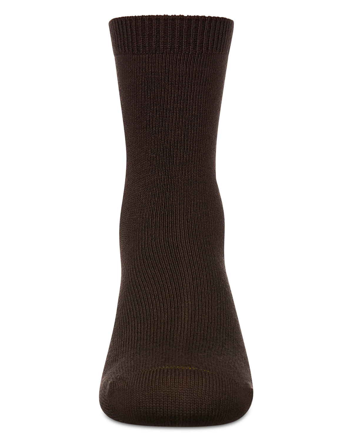 Toddler's and Kids' Basic Soft Rayon from Bamboo Crew Socks : Color: Coffee Bean