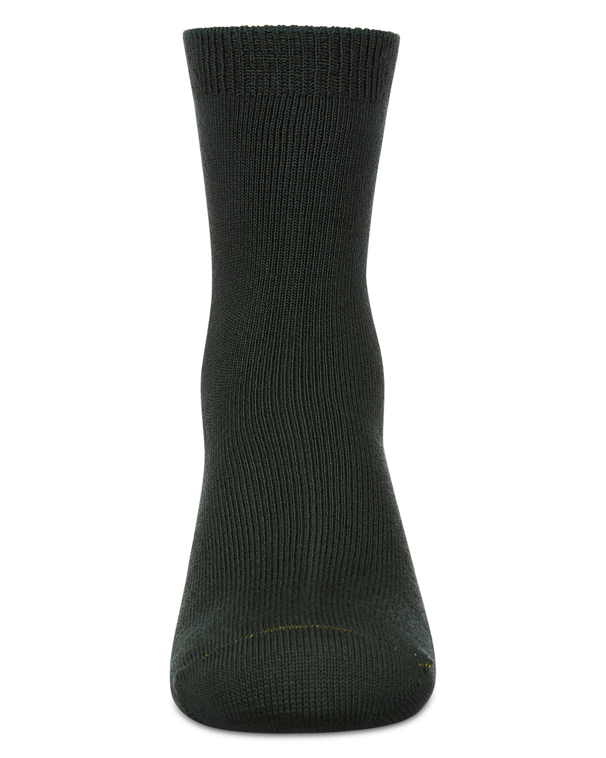 Toddler's and Kids' Basic Soft Rayon from Bamboo Crew Socks : Color: Dark Spruce