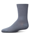 Kids' Basic Soft Rayon from Bamboo Crew Socks : Color: Smoky Blue