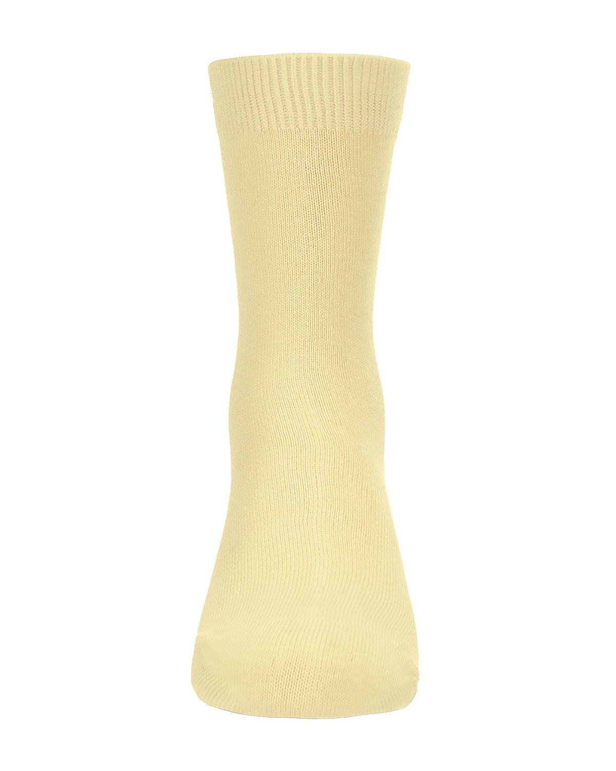 Toddler's and Kids' Basic Soft Rayon from Bamboo Crew Socks : Color: Sunshine