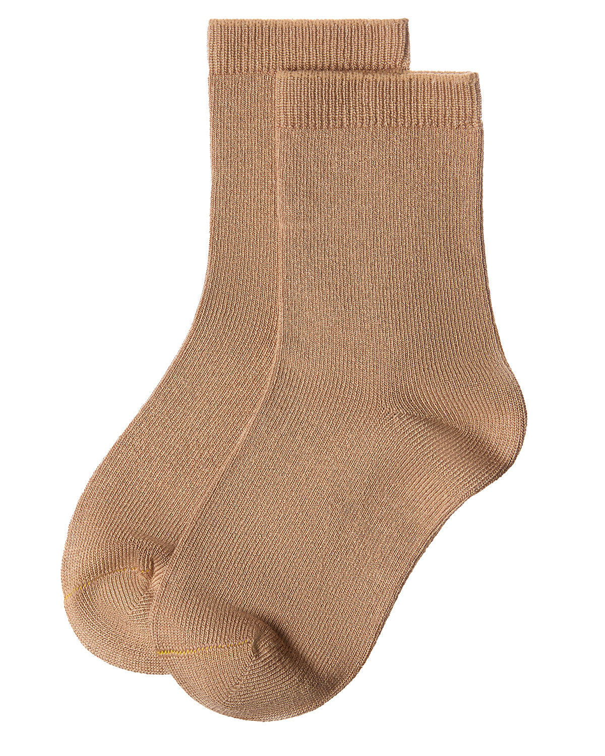 Toddler's and Kids' Basic Soft Rayon from Bamboo Crew Socks : Color: Teak